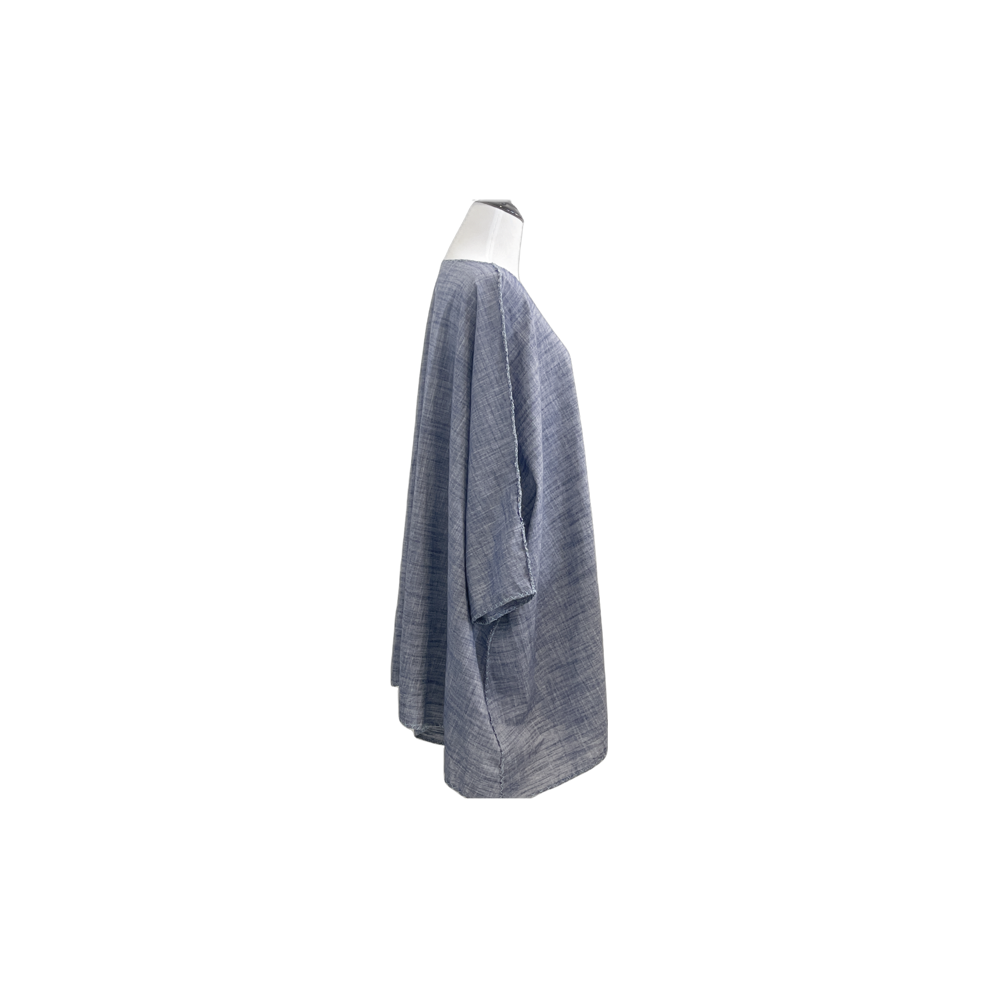 Grey linen short dress